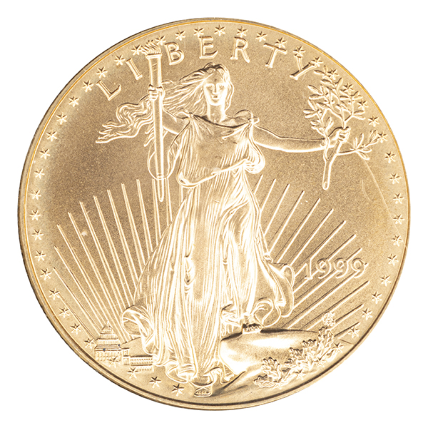 Gold Eagle Coin 1999