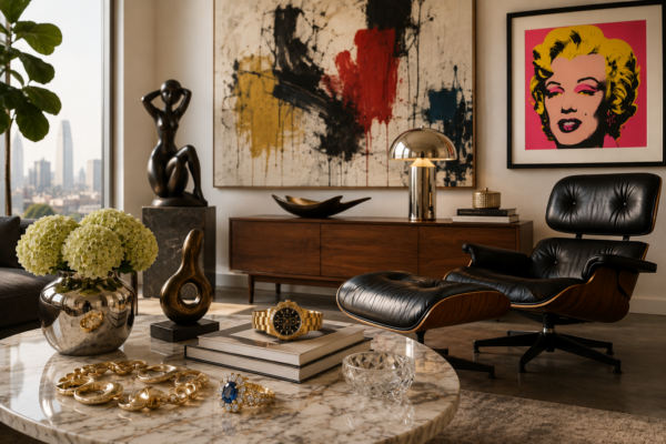 Yes, Syl-Lee Antiques Buys Modern Art, Designer Furniture & More