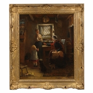 Antique Oil Painting