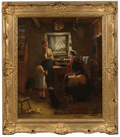 antique fine art dealer