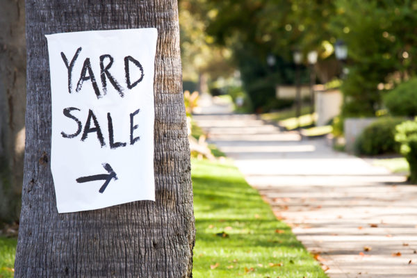 It’s Summer and Time for Your Tag Sale or Yard Sale
